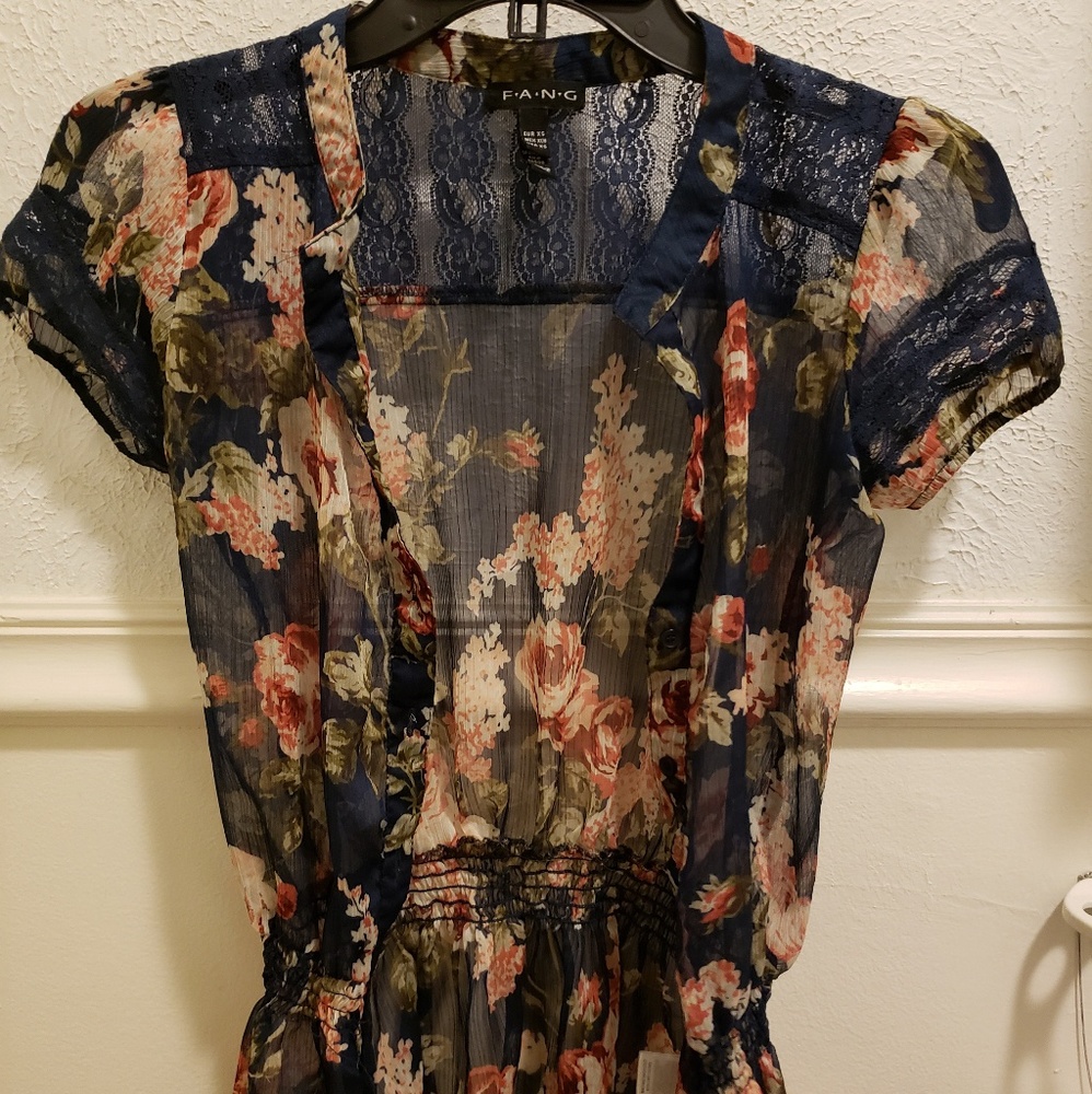Floral Print Blouse